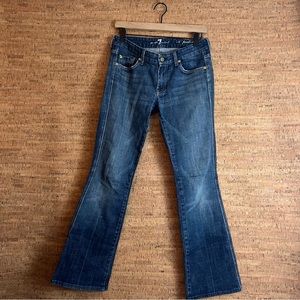 7 for All Man Kind A Pocket Flare Jeans